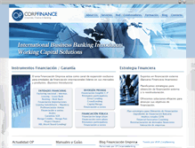 Tablet Screenshot of op-corporatebanking.com